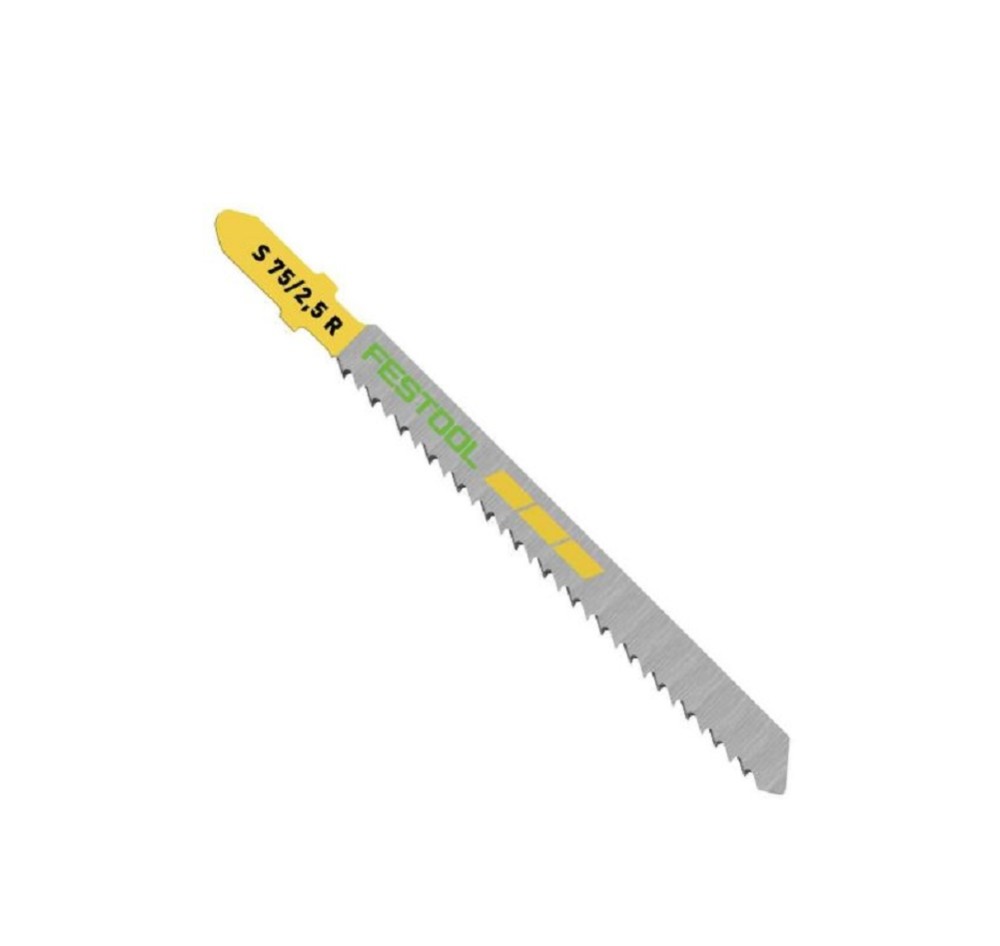 Festool Jigsaw Blades S 75/2.5 R Down-Cut 5-Pack - Ascmtools