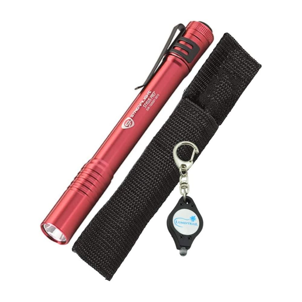 Streamlight Stylus Pro Red AAA Battery Powered LED Penlight - Ascmtools