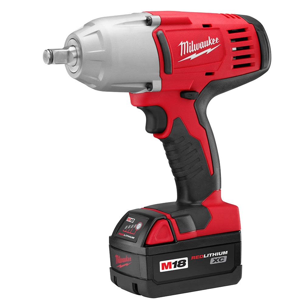 Milwaukee M18 1/2″ High Torque Impact Wrench with Friction Ring Kit - Ascmtools