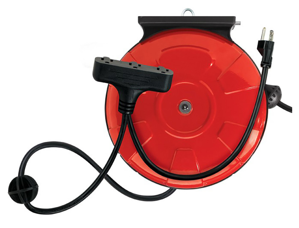 Southwire Retractable Reel Cord 3 Outlet 30′ - Ascmtools