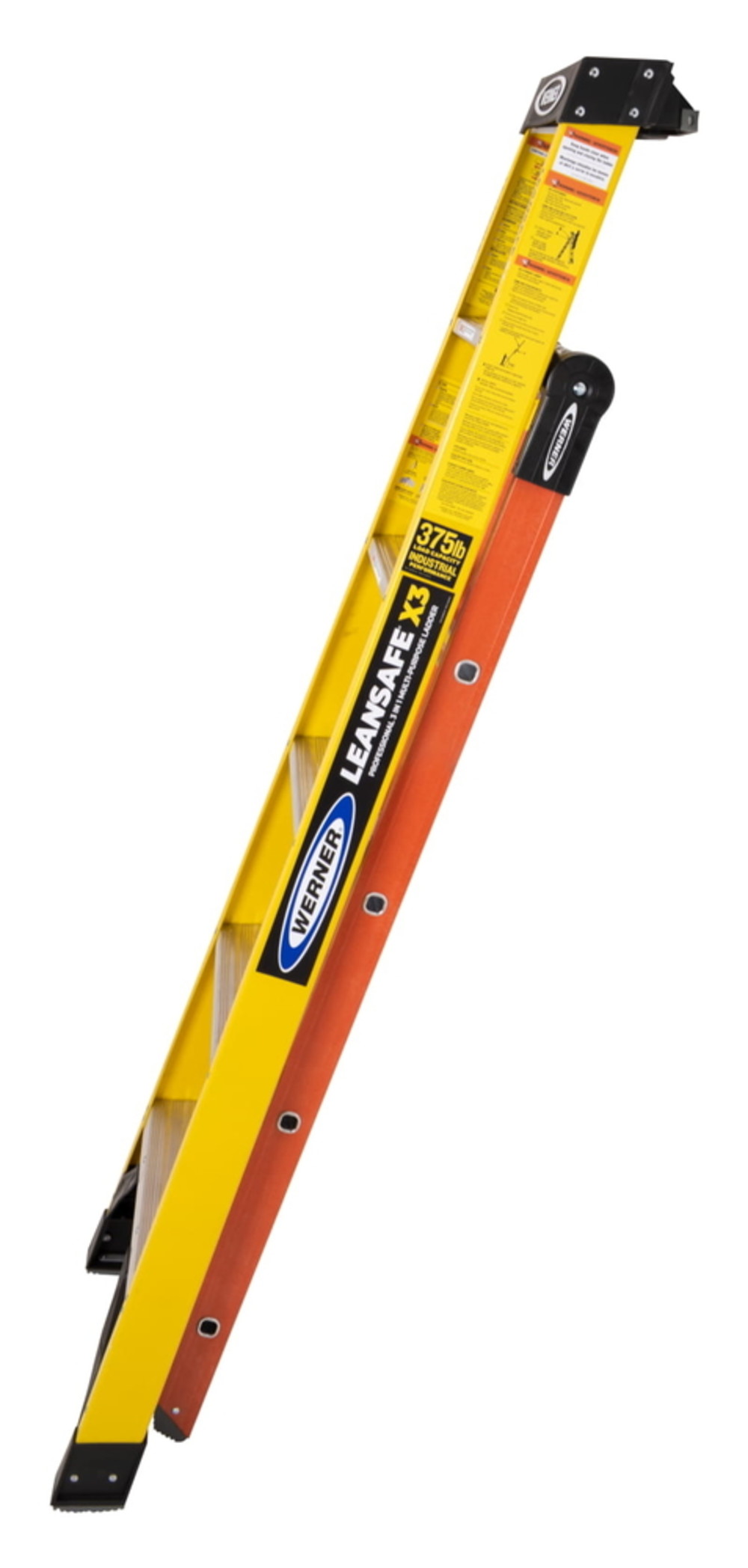 Werner LEANSAFE X3 Professional 3 in 1 Multi-purpose Ladder - Ascmtools