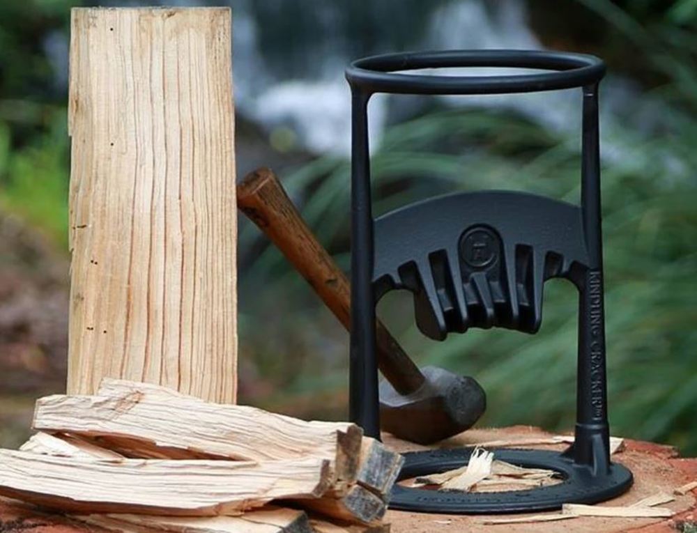Kindling Cracker High Quality Manual Cast Iron Original Firewood Splitter - Ascmtools