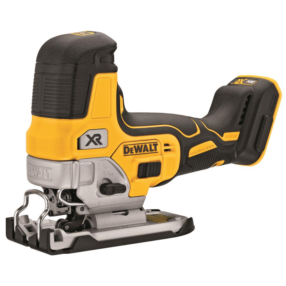 DEWALT 20V MAX XR Jig Saw Body Grip & Premium XR Battery 2pk Bundle - Ascmtools
