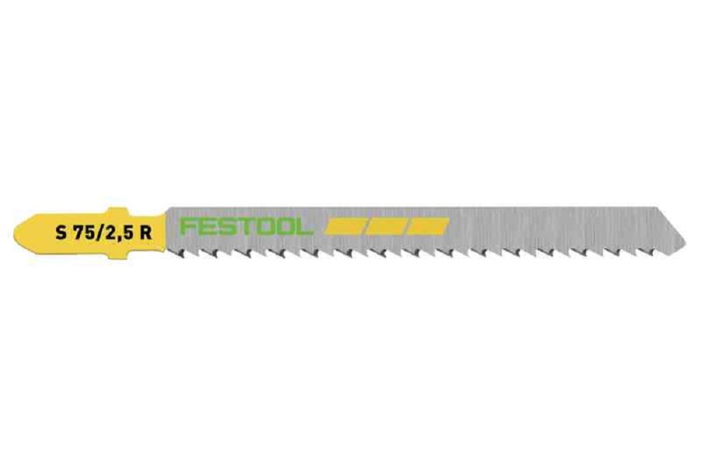 Festool Jigsaw Blades S 75/2.5 R Down-Cut 5-Pack - Ascmtools