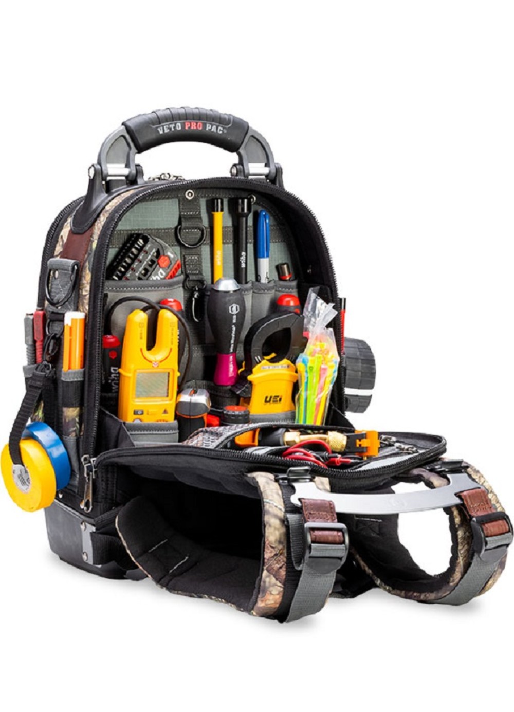 Veto Pro Pac Tool Backpack Small Mossy Oak Camo - Ascmtools