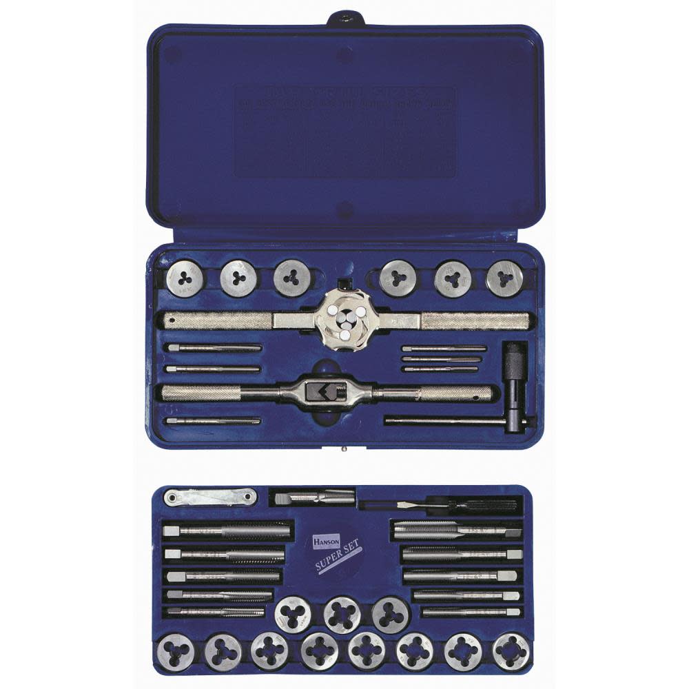 Irwin 39 piece Tap & Die Set Fractional - Ascmtools