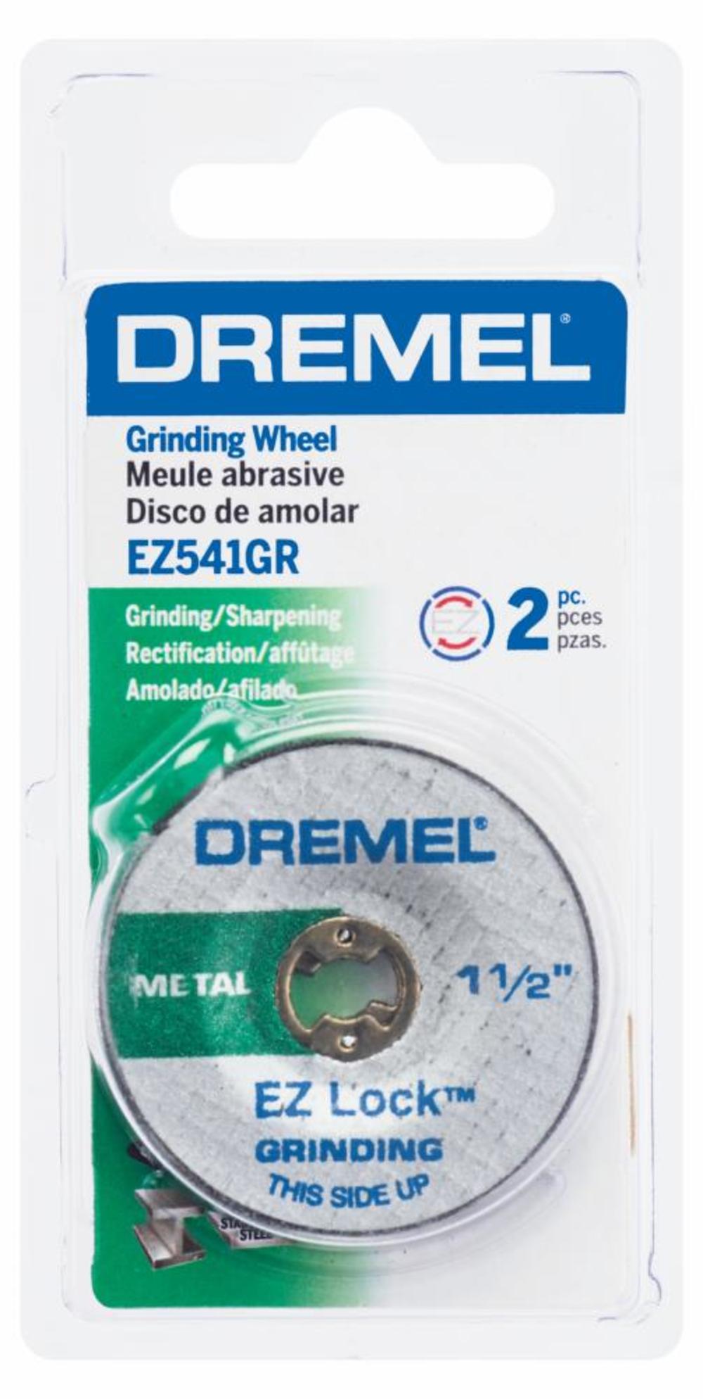 Dremel 1-1/2 In. EZ Lock Edge Grinding Wheel - Ascmtools