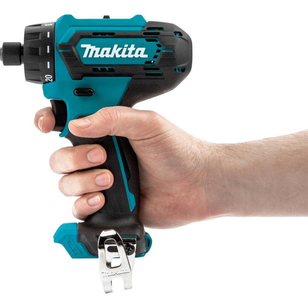 Makita 12V Max CXT Lithium-Ion Cordless 1/4 In. Hex Driver-Drill Tool Only - Ascmtools