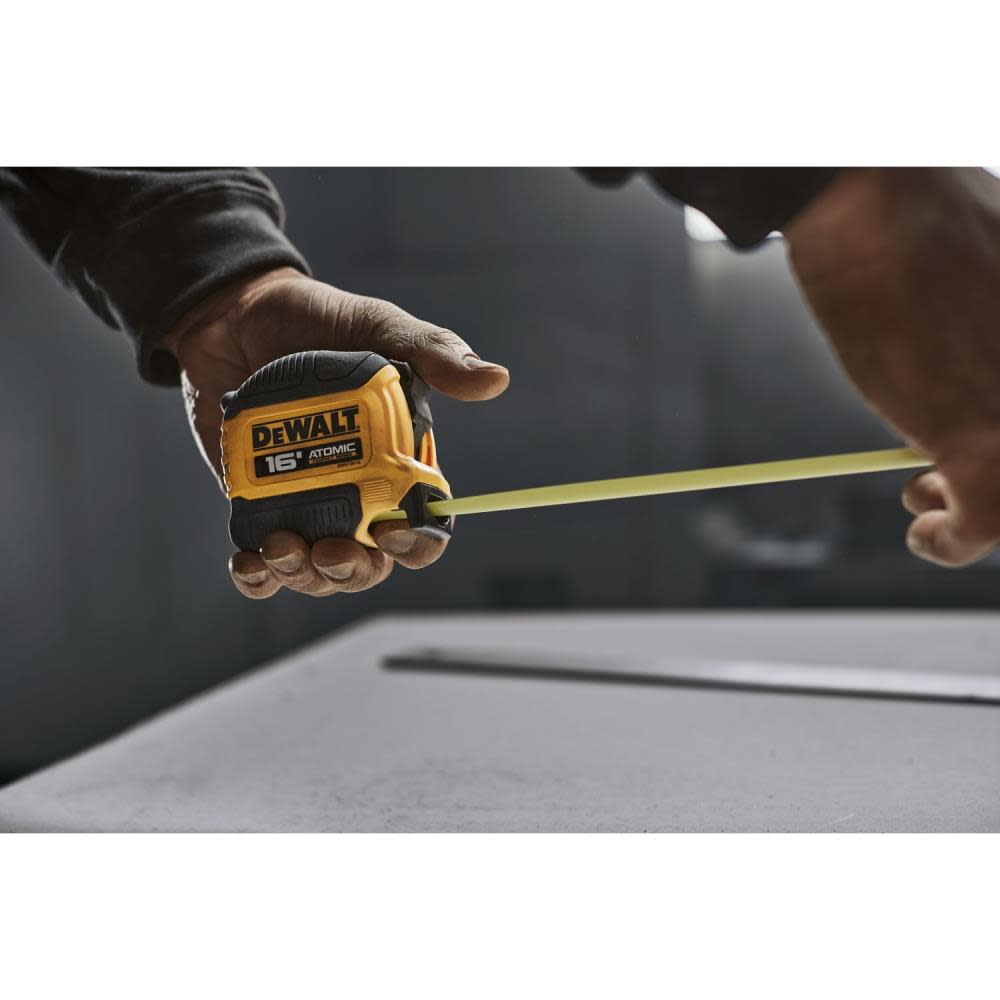 DEWALT ATOMIC Compact Series 16′ Tape Measure - Ascmtools