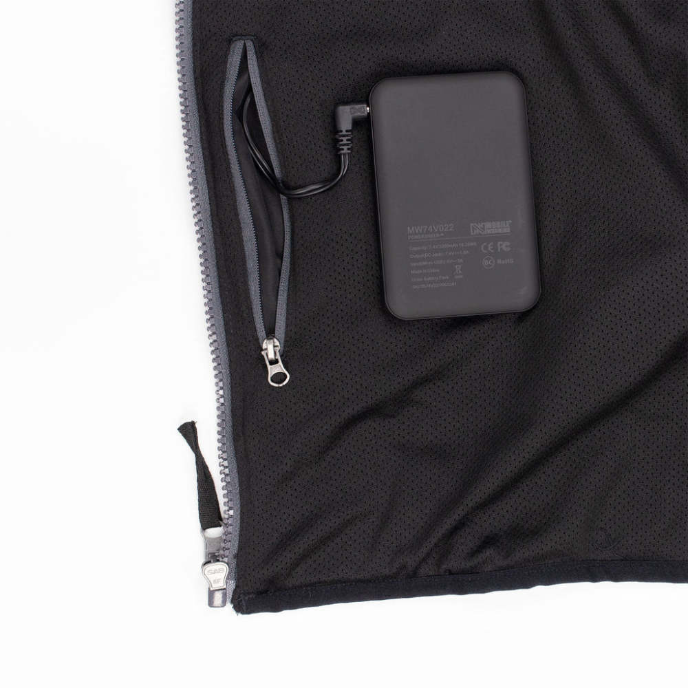 Mobile Warming 7.4V Trek Heated Vest Mens Black 2X - Ascmtools