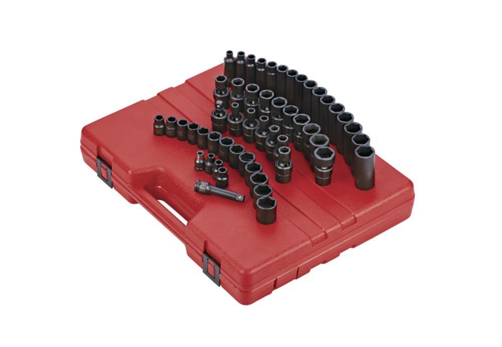 Sunex 51 pc. 3/8 In. Drive Metric Impact Socket Set - Ascmtools