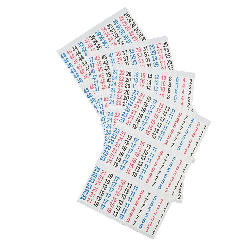 Klein Tools Wire Marker Book 120/240V 3 Phase - Ascmtools