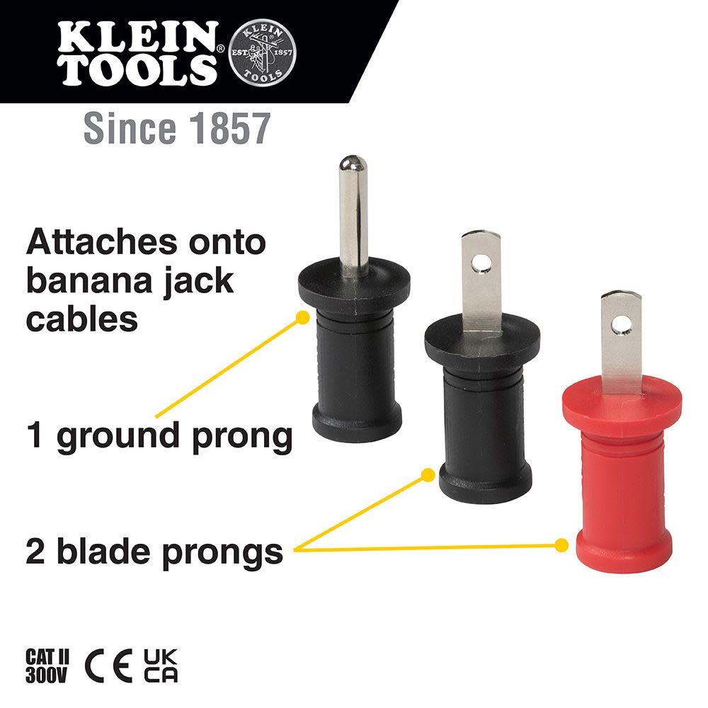 Klein Tools Alligator Clips & Outlet Tabs - Ascmtools