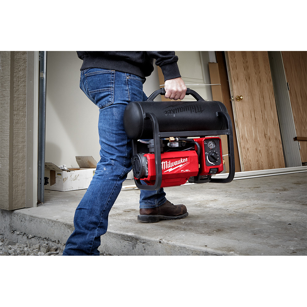 Milwaukee M18 FUEL 2 Gallon Air Compressor with M18 12.0Ah Battery Pack - Ascmtools