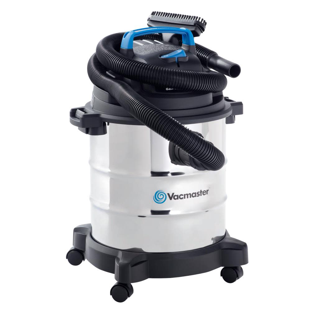 Vacmaster 5 Gallon Stainless Steel Wet/Dry Vac - Ascmtools