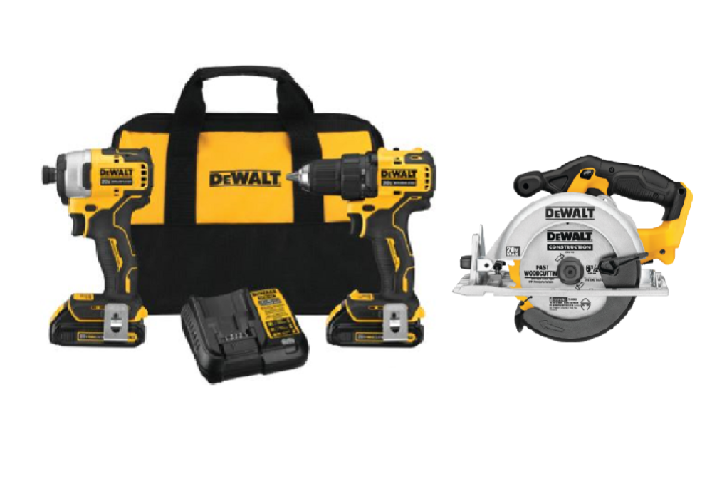 DEWALT Atomic 20V MAX 3 Tool Combo Kit - Ascmtools