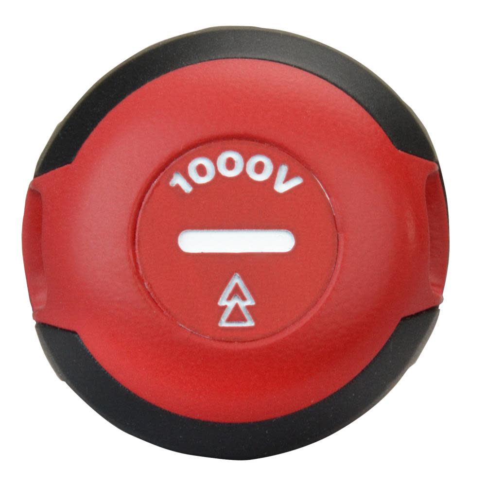 Milwaukee 1/4 in. Slotted – 6 in. 1000 V Insulated Screwdriver - Ascmtools