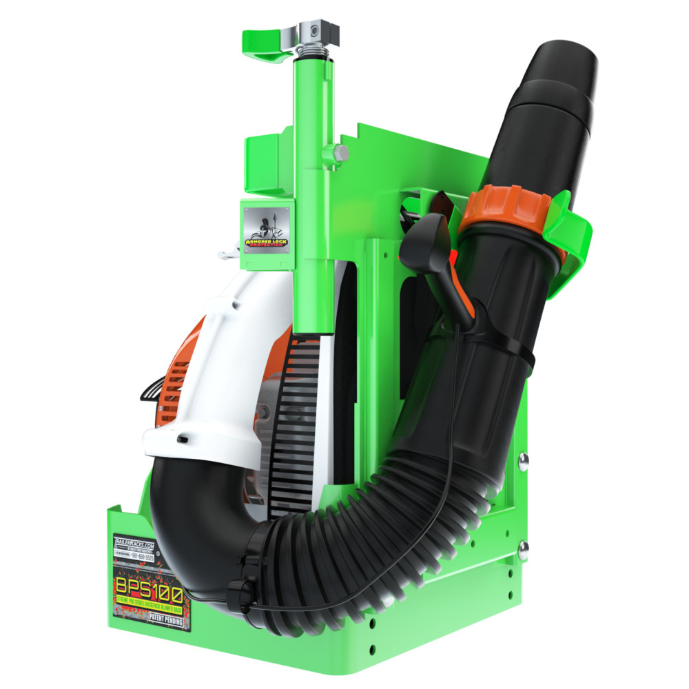 Green Touch Xtreme Pro Series Lockable Backpack Blower Rack - Ascmtools