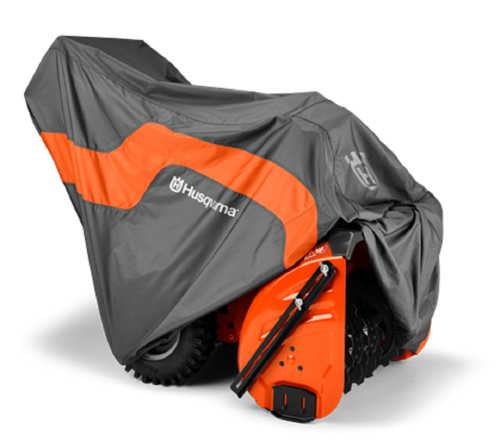 Husqvarna Weather Resistant Snow Blower Cover Fits Most 2-Stage Snow Blowers - Ascmtools