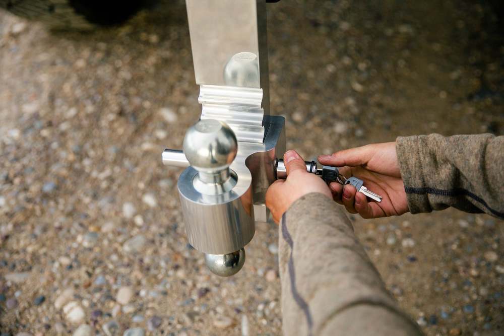 Andersen Hitches 6″ Rapid Hitch Aluminum Adjustable Ball Mount - Ascmtools