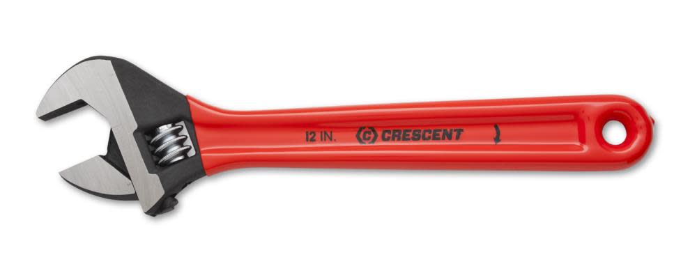 Crescent ADJ WRENCH12″BLACKCUSH GRIP - Ascmtools