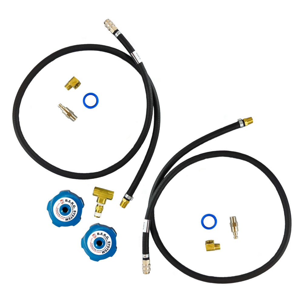 Bergs System BERG II Dual System Without Tank for some Honda Polaris Champion Generac or Kipor Generators - Ascmtools