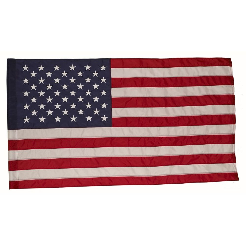 Valley Forge Flag 2-1/2 Ft. Width x 4 Ft. Height Nylon Sleeved United States Flag - Ascmtools