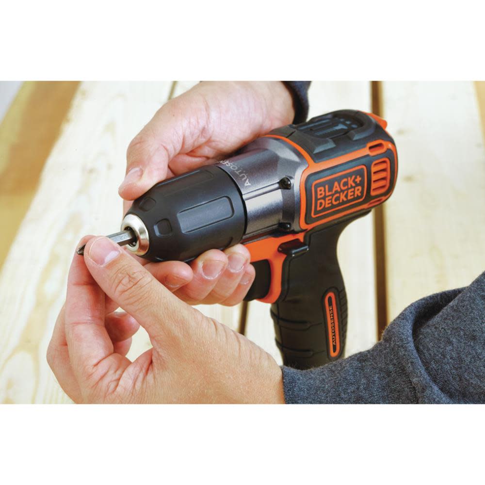 Black and Decker 20V MAX Lithium Ion (Li-ion) 3/8-in Cordless Drill with Battery Kit - Ascmtools