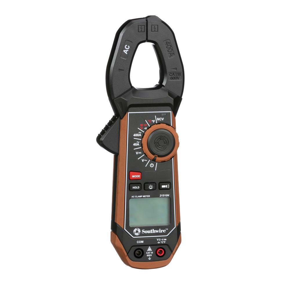 Southwire AC Clamp Meter with Built-In NCV Worklight - Ascmtools