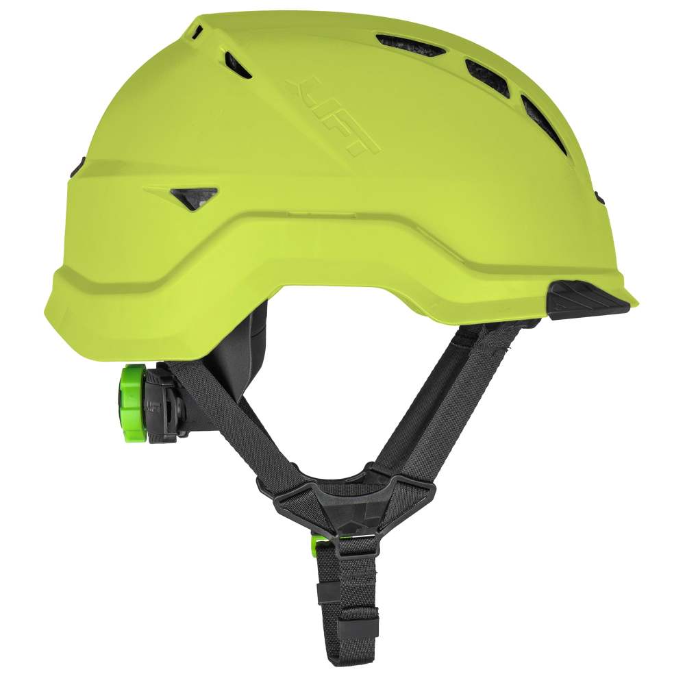 Lift Safety RADIX Vented Safety Helmet Hi-Viz Yellow Type 2 - Ascmtools