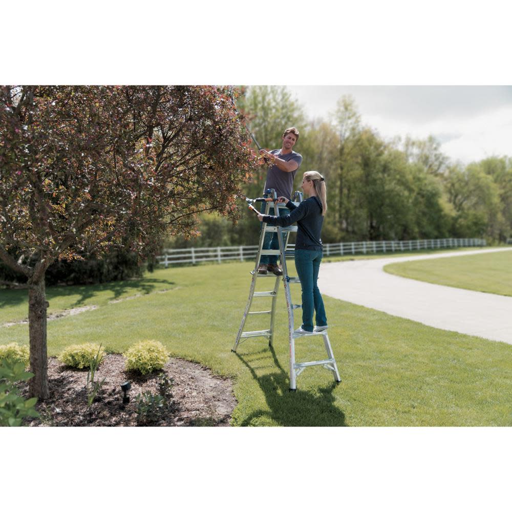 Werner 18 Ft. Reach Height Type IA Aluminum Multi-Position Ladder - Ascmtools