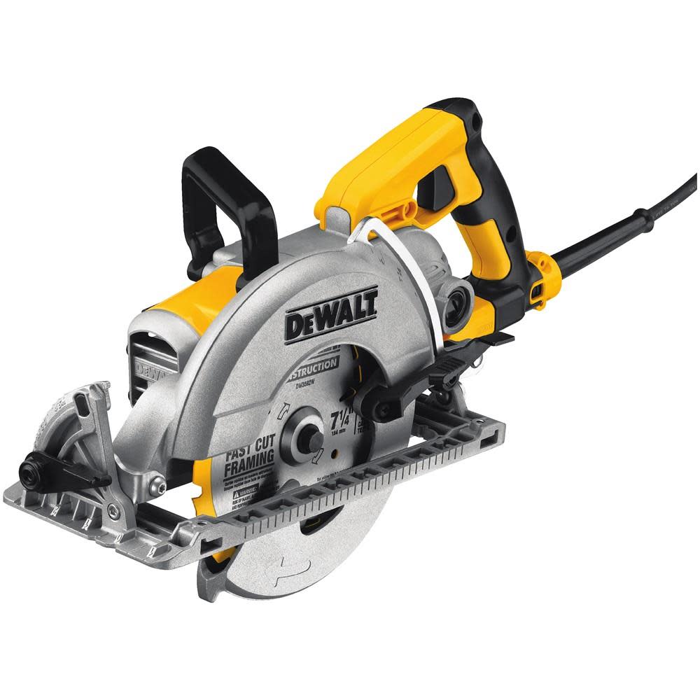 DEWALT 7-1/4-In (184mm) Worm Drive Circular Saw with Electric Brake - Ascmtools
