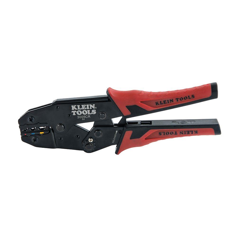 Klein Tools Ratchet Wire Crimper 10 to 22 AWG - Ascmtools