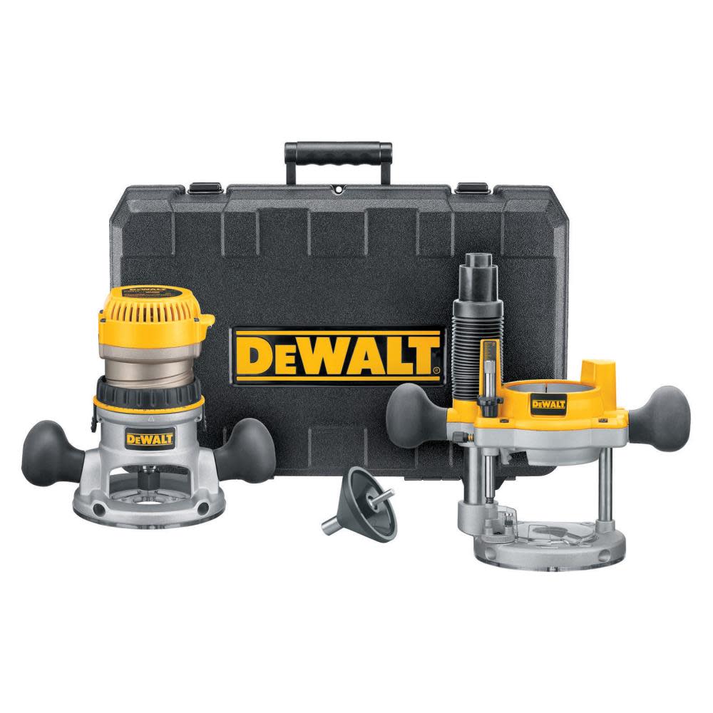 DEWALT 1.75-HP Combo Fixed/Plunge Corded Router - Ascmtools