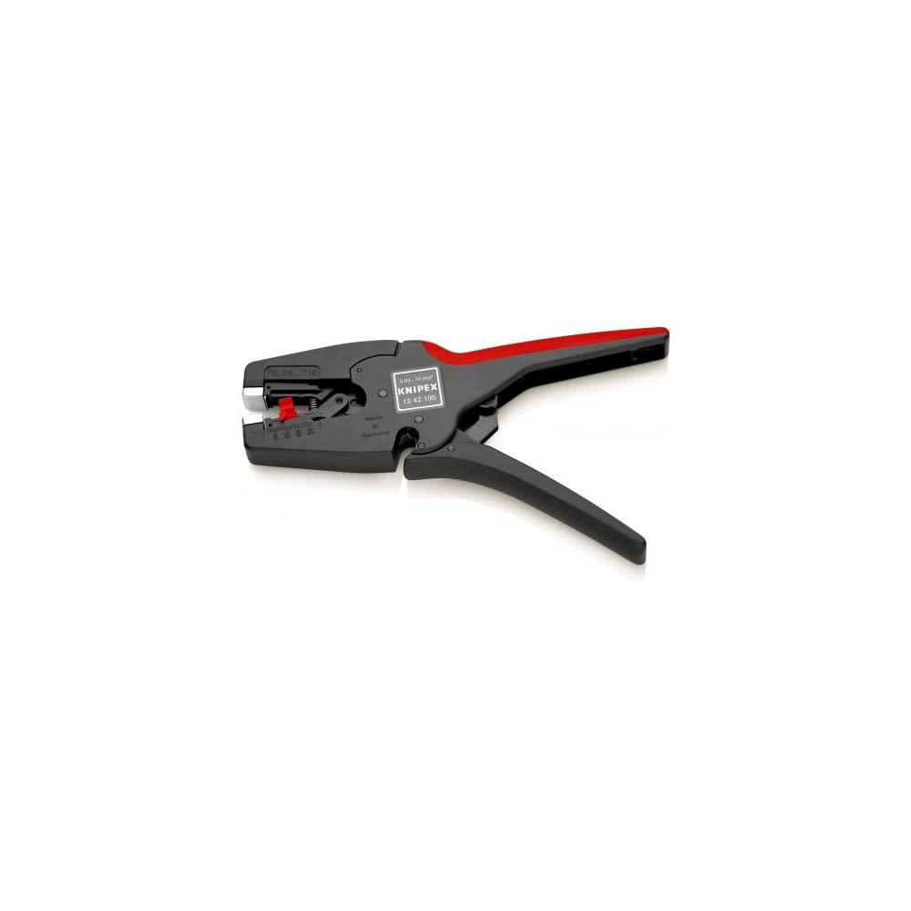 Knipex Automatic Insulation Stripper 195mm 8-32 AWG - Ascmtools