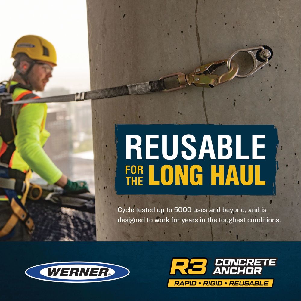 Werner R3 Concrete Anchor - Ascmtools
