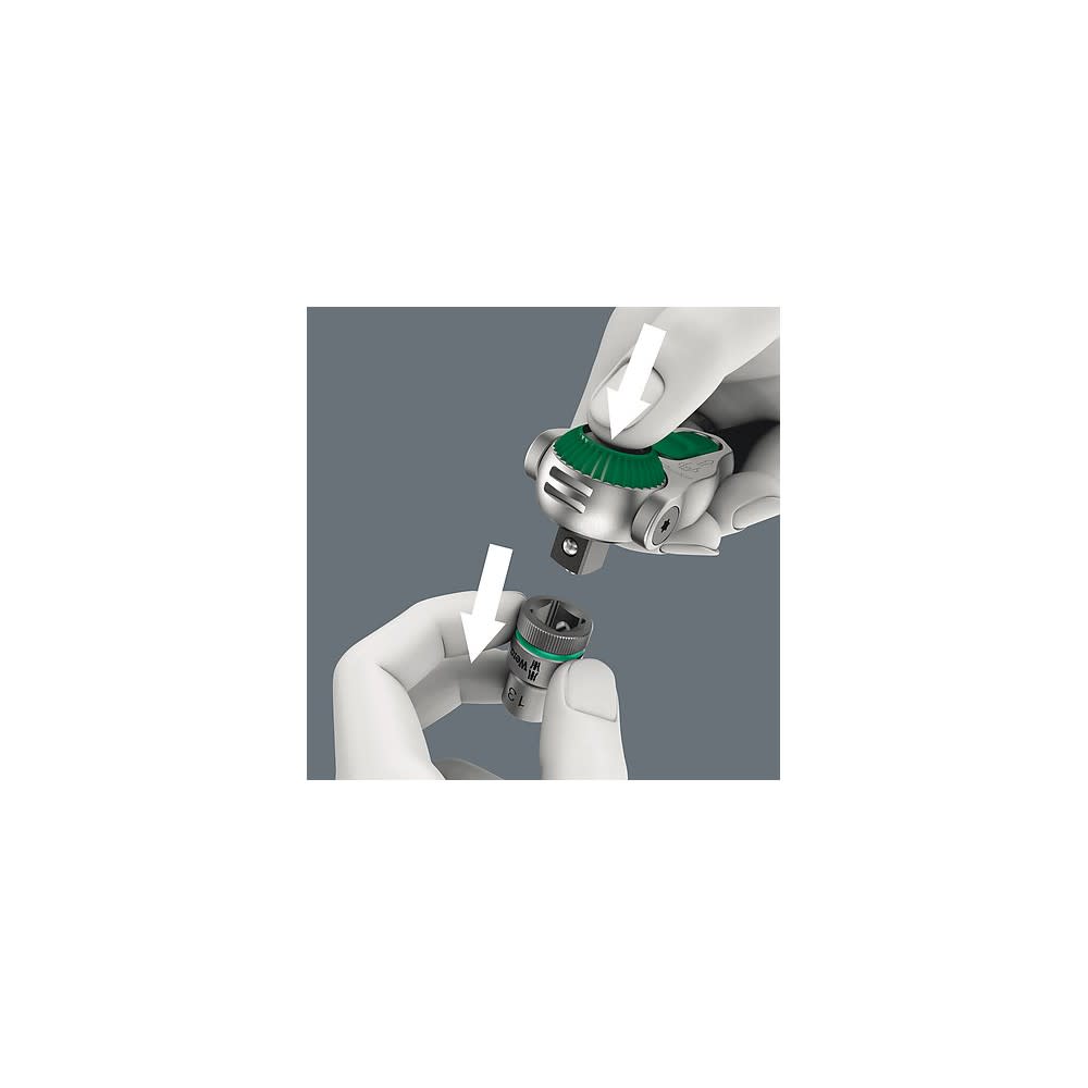 Wera Tools 8000 C Zyklop Speed Ratchet with 1/2″ Drive - Ascmtools