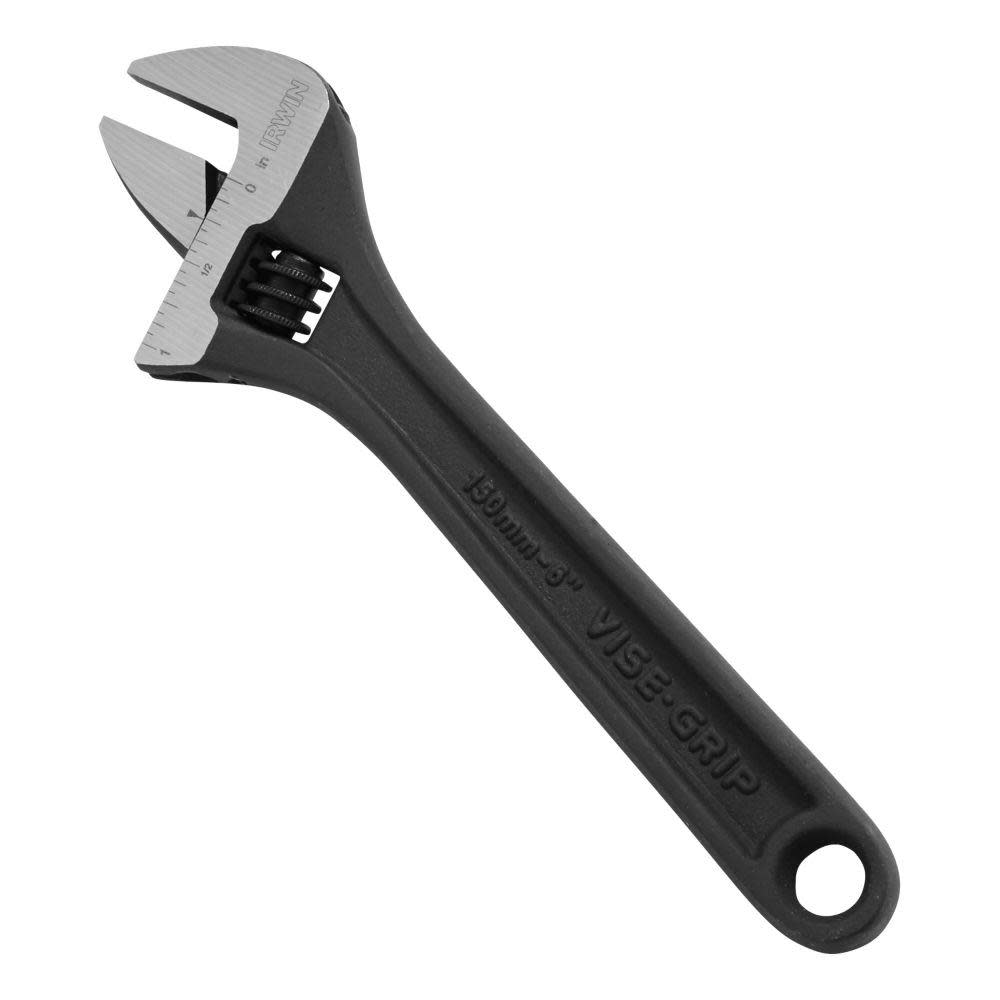 Irwin VISE-GRIP 6-in Black Oxide Adjustable Wrench - Ascmtools