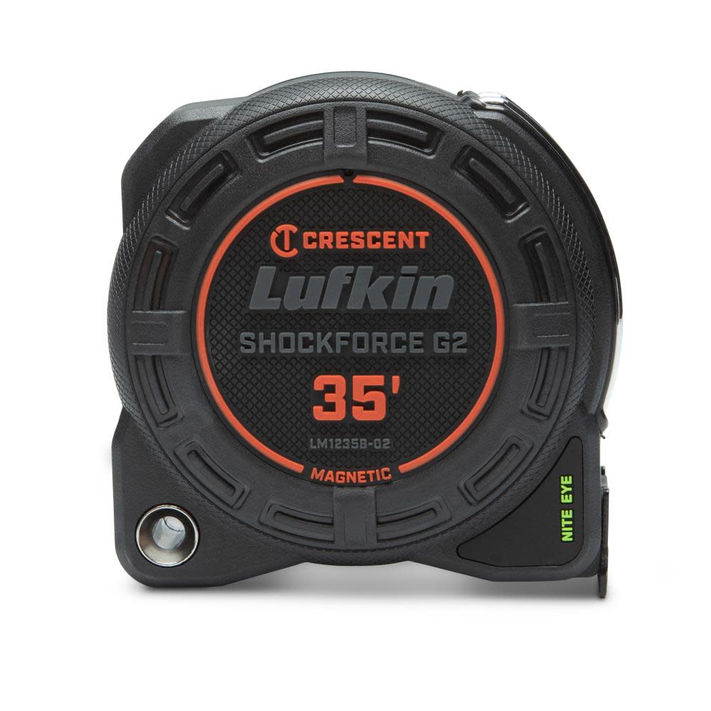 Crescent Shockforce Nite Eye G2 Magnetic Tape Measure 1 1/4″ x 35′ - Ascmtools