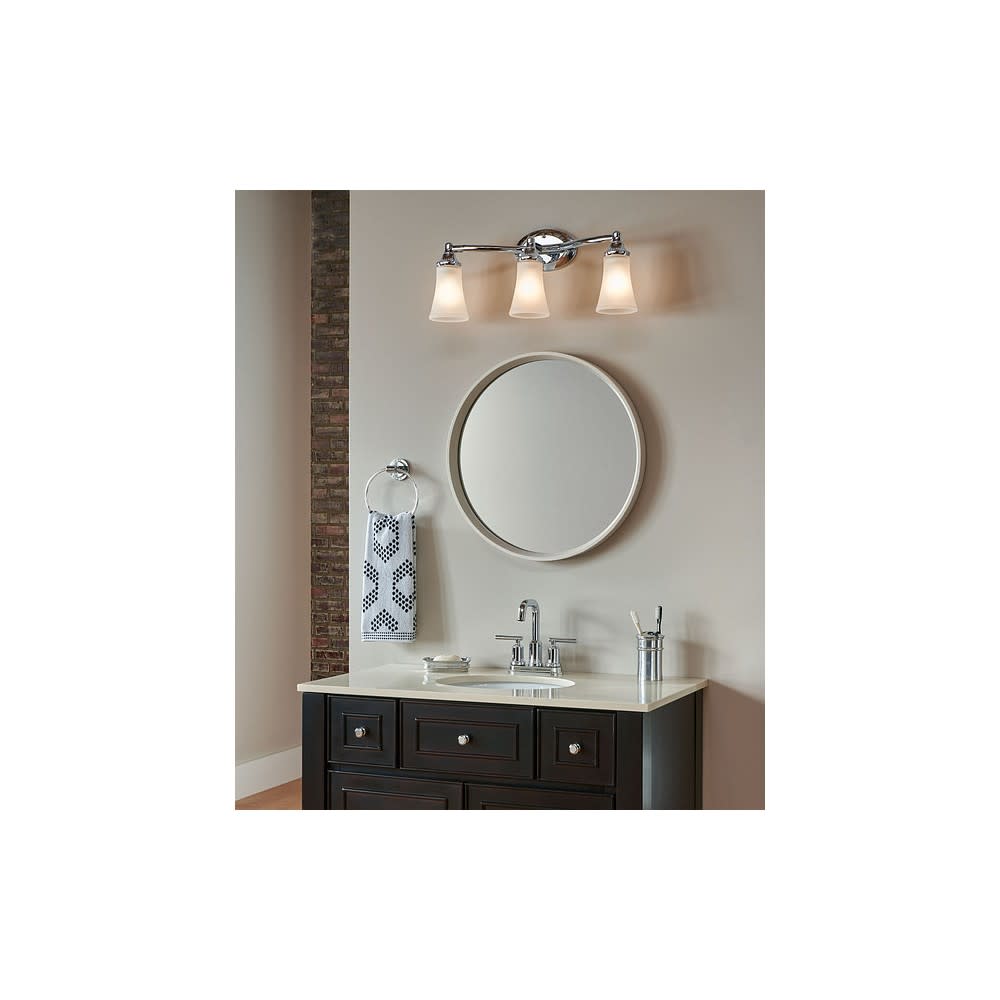 Moen Gibson Bathroom Lavatory Faucet Chrome 2 Handle High Arc - Ascmtools