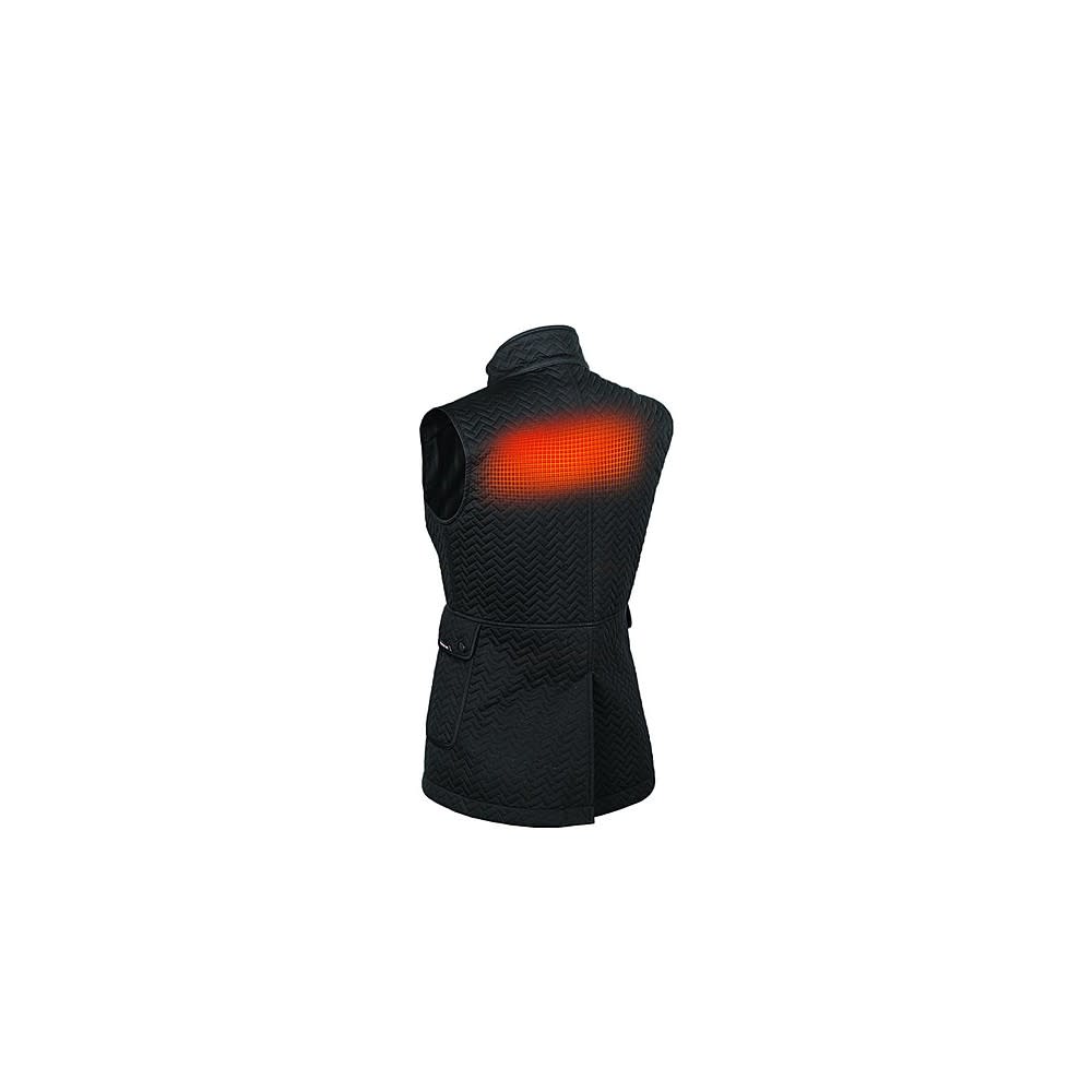 Mobile Warming Cascade Vest Womens Black Small - Ascmtools