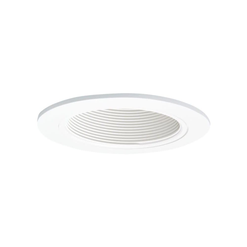 Halo Recessed Coilex Baffle Trim 4″ Matte White LED - Ascmtools