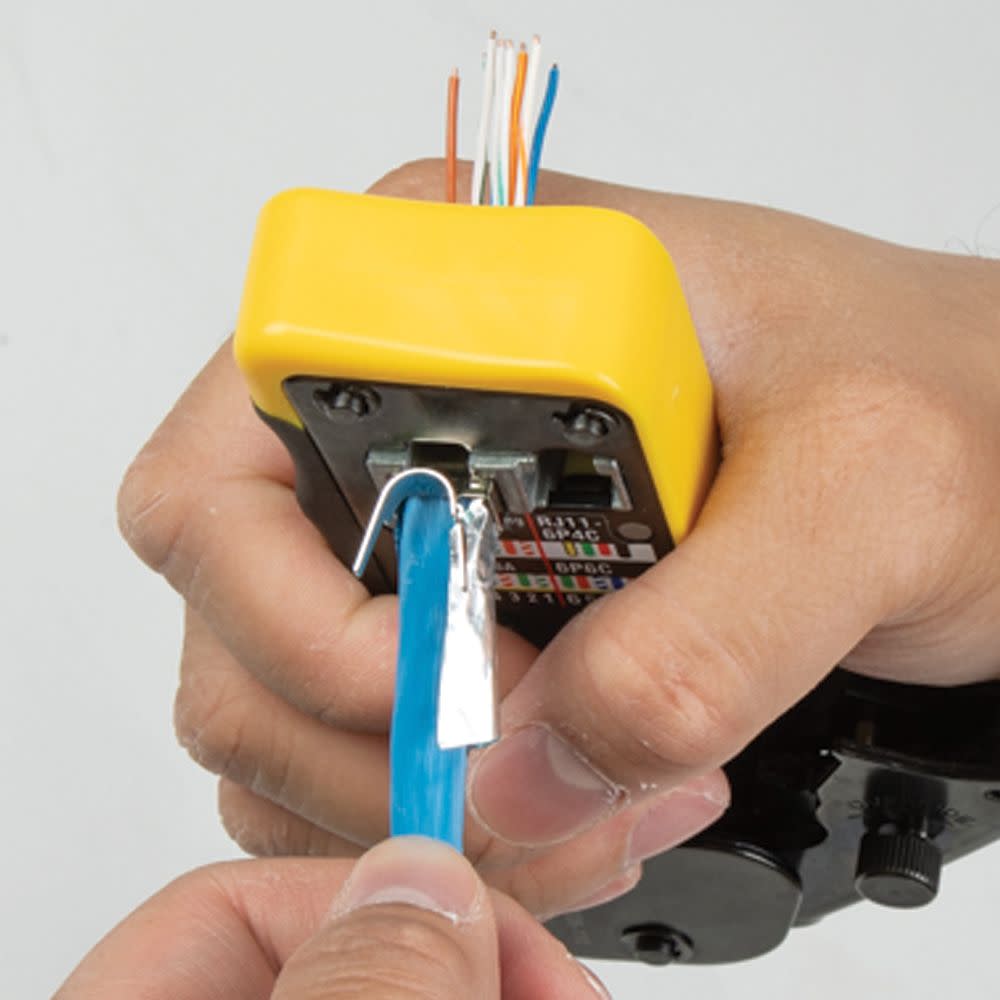 Klein Tools RJ45 CAT6A STP Pass Thru Plug 50pk - Ascmtools