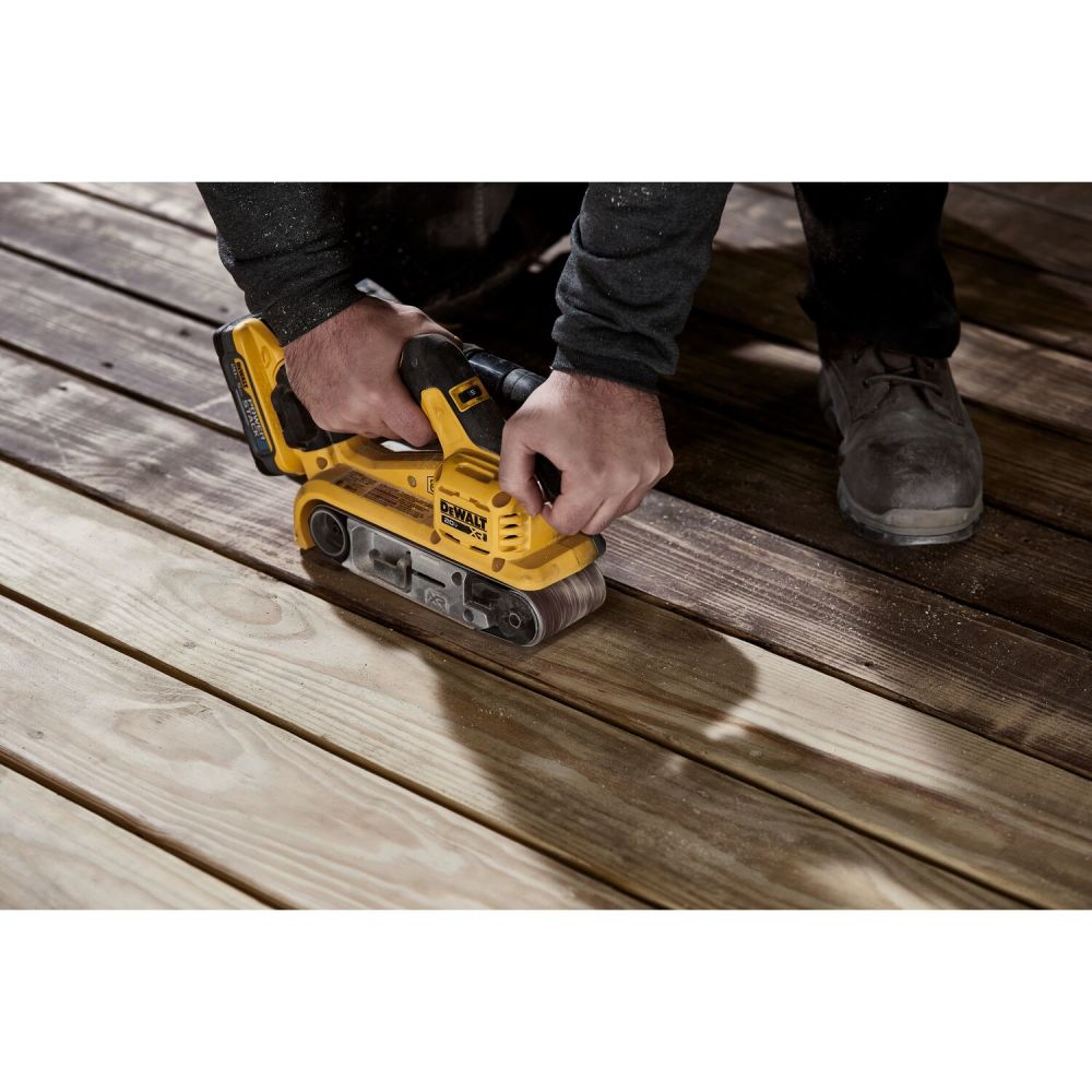 DEWALT 20V MAX XR 3 X 21″ Belt Sander Cordless Bare Tool - Ascmtools