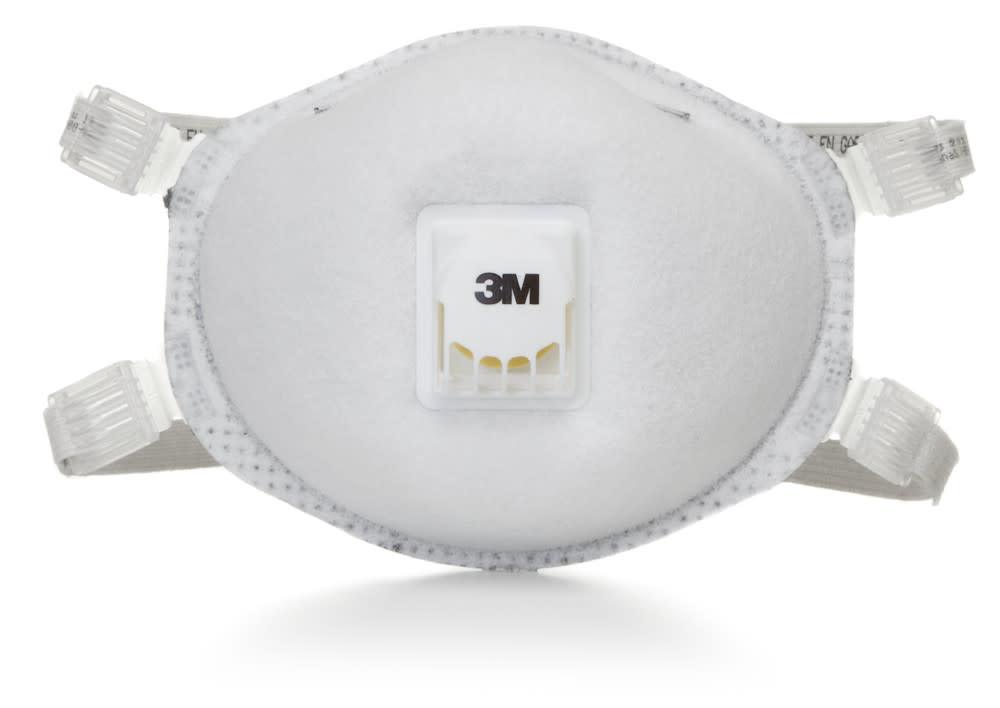 3M Particulate Respirator 8214 N95 with Faceseal and Nuisance Level Organic Vapor Relief - Ascmtools