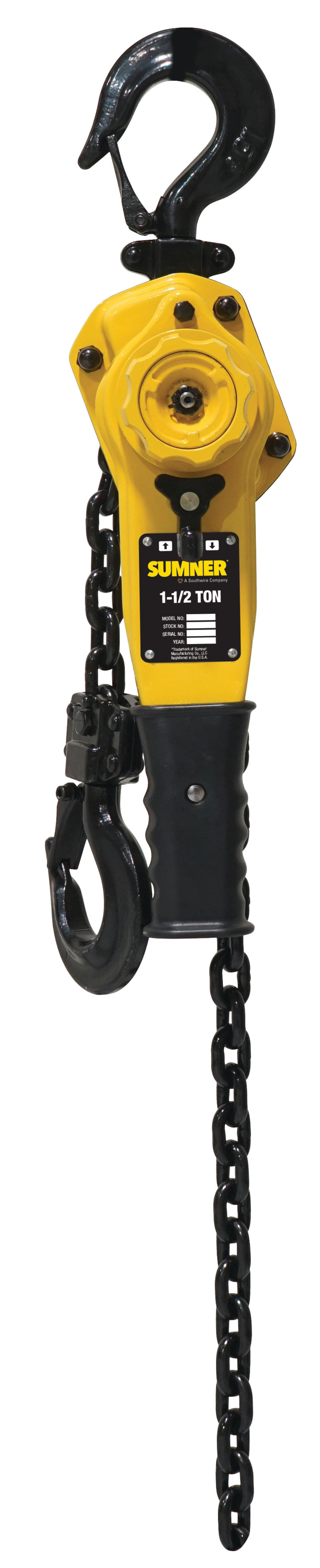 Sumner Lever Hoist 1.6 Ton 10′ Chain Fall - Ascmtools