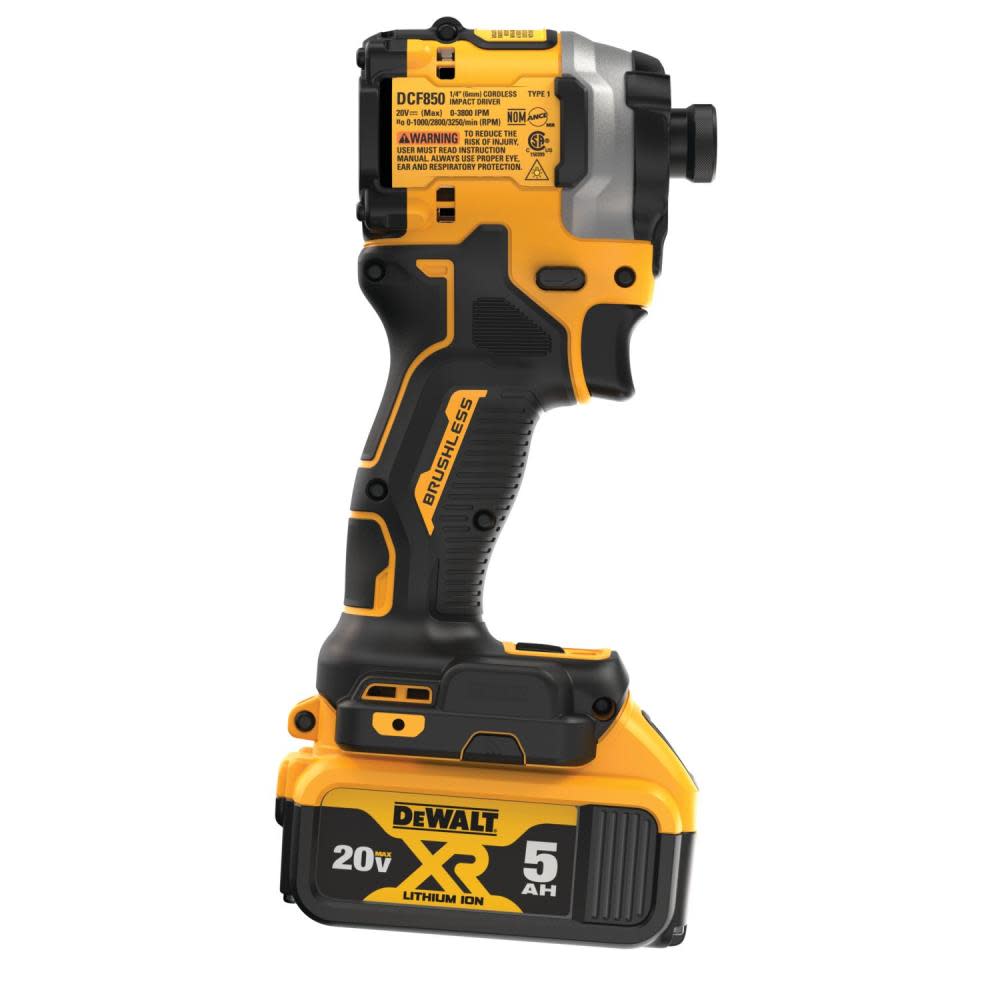 DEWALT ATOMIC 20V MAX Impact Driver Kit 1/4″ 3 Speed Brushless Cordless - Ascmtools