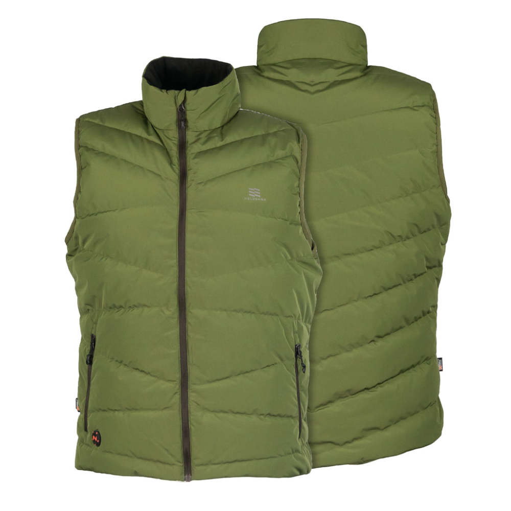 Mobile Warming 7.4V Crest Heated Down Vest Mens Green 2X - Ascmtools