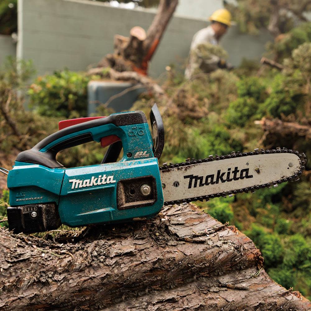 Makita 18V LXT Chain Saw Kit Lithium Ion Brushless Cordless 10″ Top Handle - Ascmtools