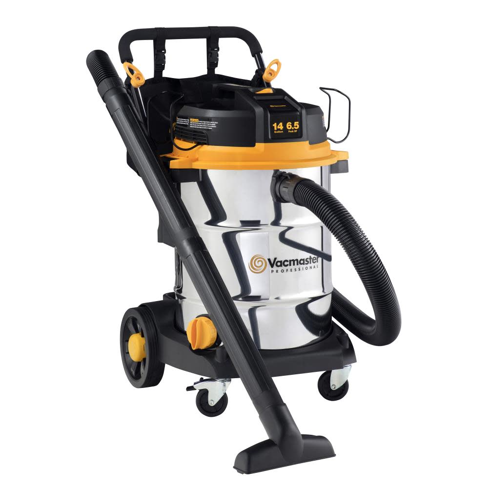 Vacmaster 14 Gallon Professional Wet/Dry Vac Beast Series - Ascmtools